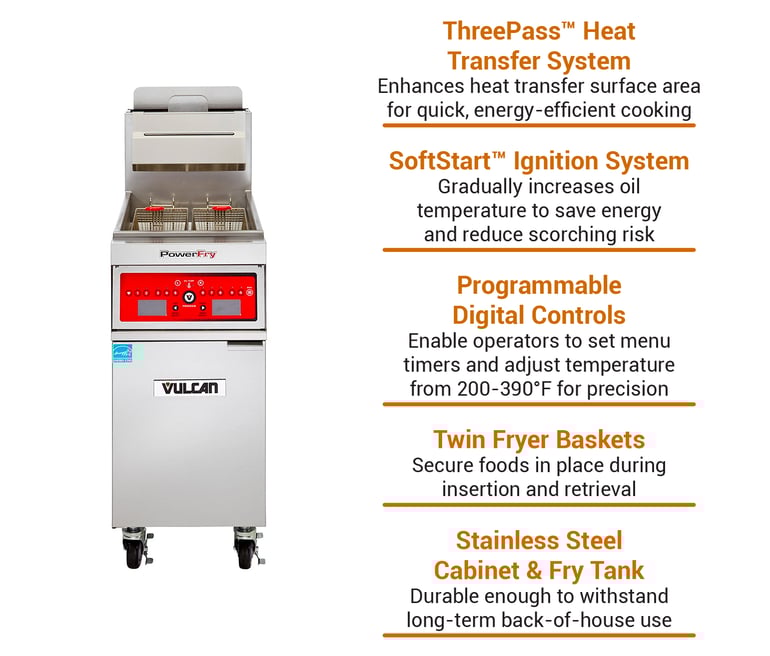 Vulcan 1TR85CLP Features