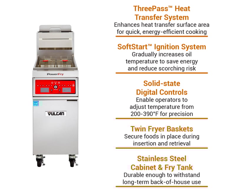 Vulcan 1TR85DNG Features