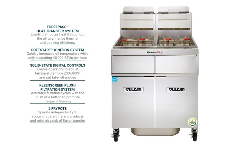 Vulcan 2TR65DFNG Features