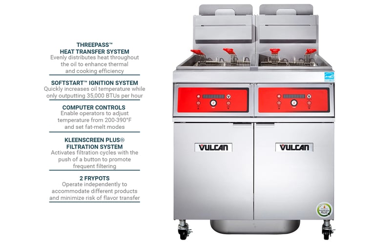 Vulcan 2VK45DFLP Features