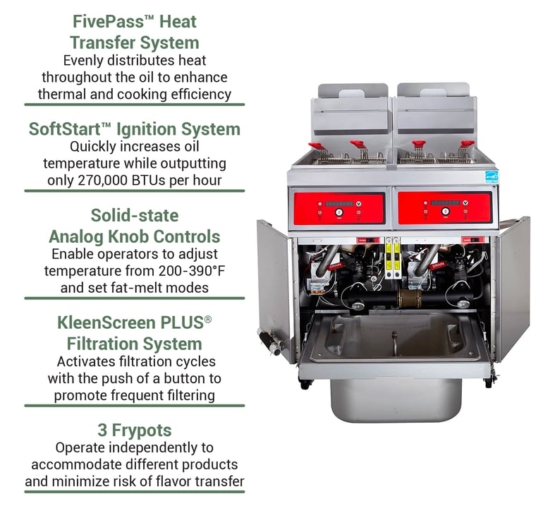 Vulcan 3VK85AFLP Features