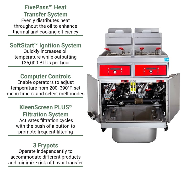 Vulcan 3VK85CFLP Features