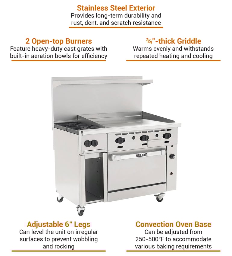 Vulcan 48C2B36GTNG Features