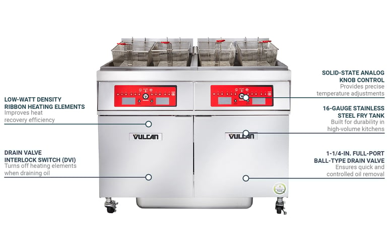Vulcan 4ER50AF Features