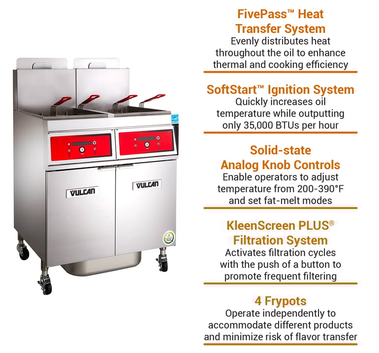 Vulcan 4VK45AFLP Features