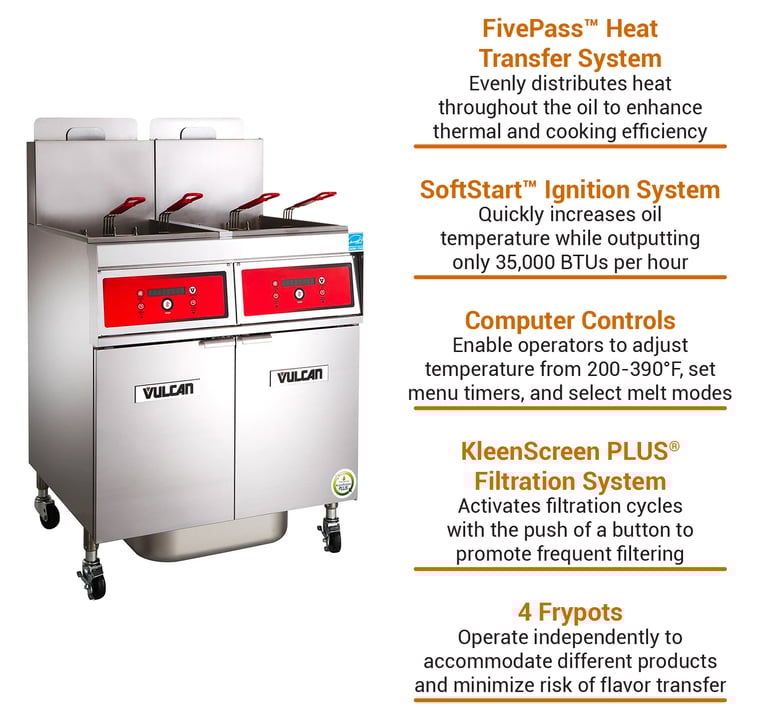 Vulcan 4VK45CFLP Features
