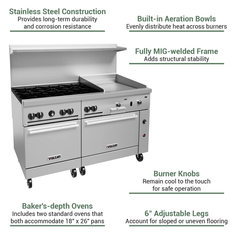 Vulcan 60SS6B24GTNG Features