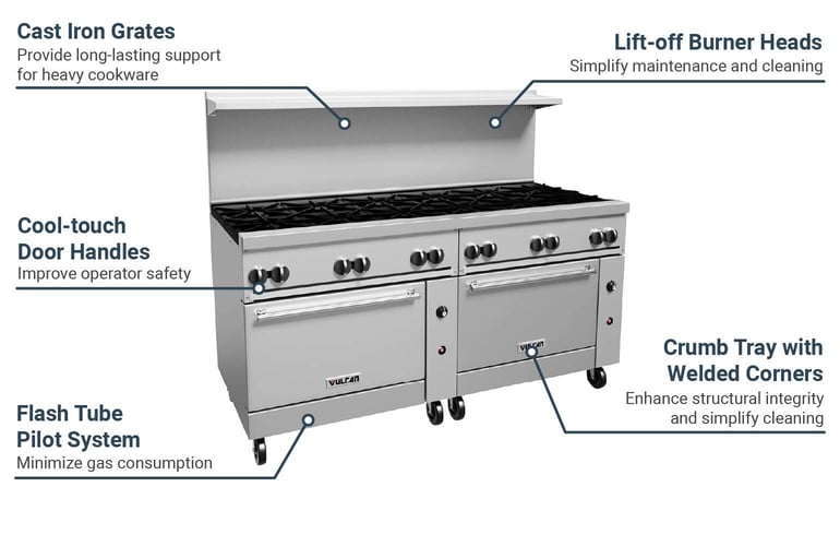 Vulcan 72SS12BLP Features
