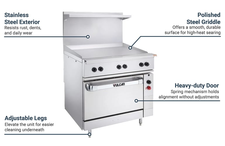 Vulcan EV36S36G2403 Features