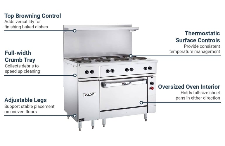 Vulcan EV48S4HT4803 Features