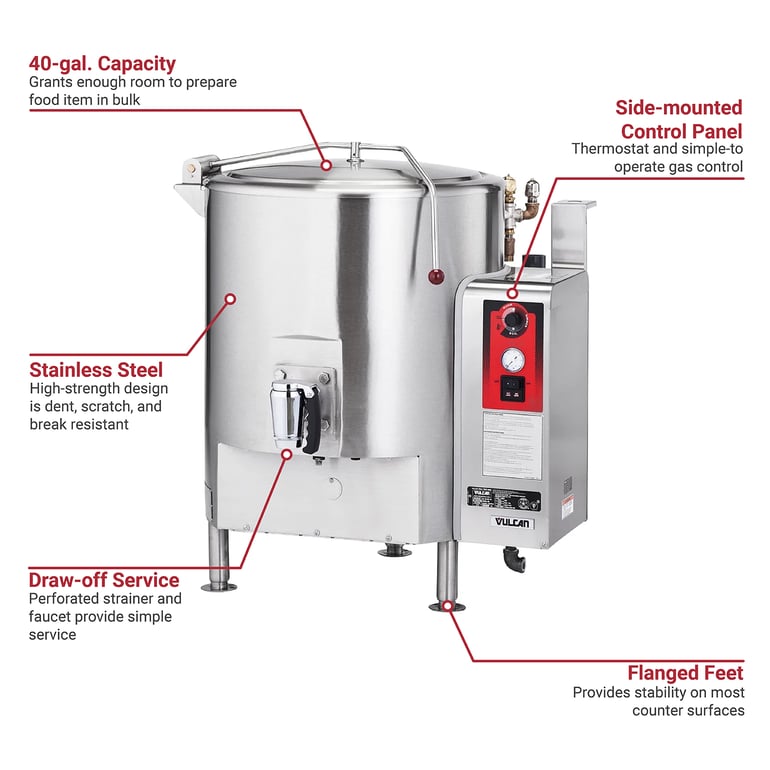 Vulcan GS40ESNG Features