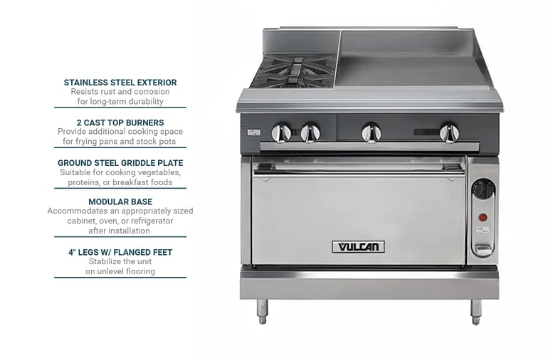 Vulcan V2BG24NG Features