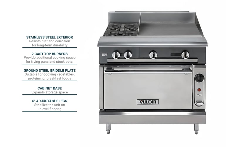 Vulcan V2BG8TBNG Features