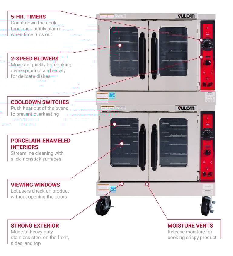 Vulcan VC55ED4803 Features