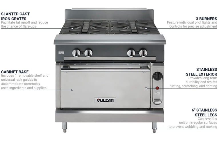 Vulcan VCBB24BLP Features