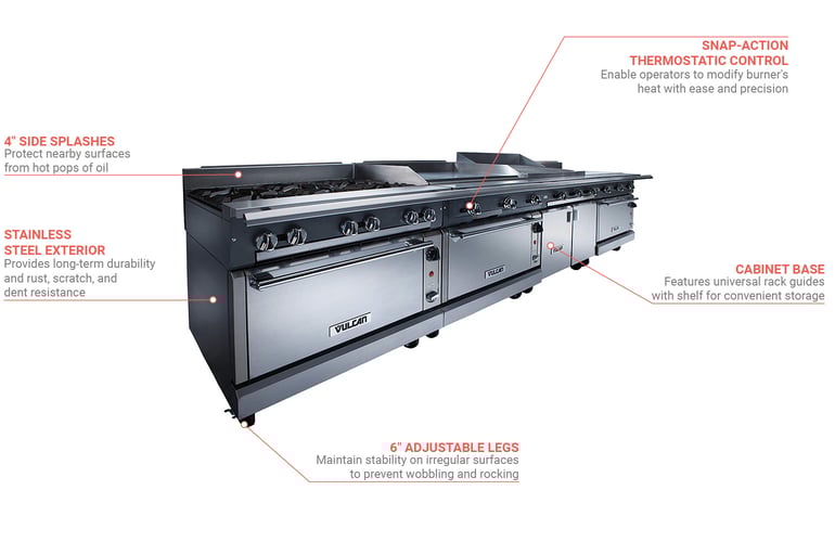 Vulcan VGT18BNG Features
