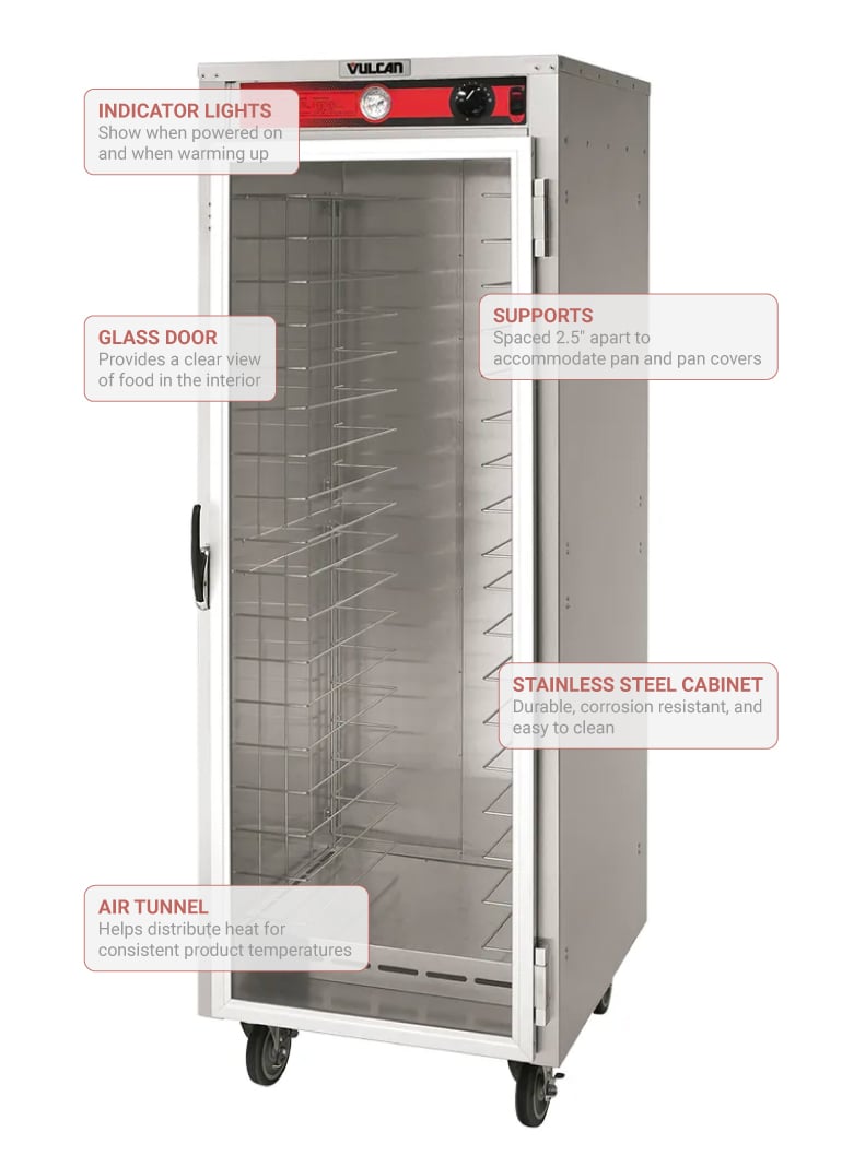 Vulcan VHFA18 Full Height NonInsulated Mobile Heated w/ (18