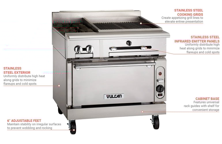 Vulcan VTC24BNG Features