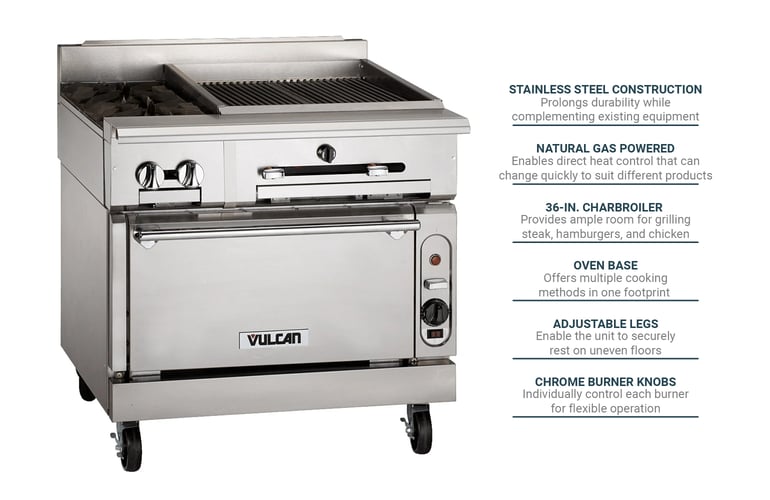 Vulcan VTC36CNG Features