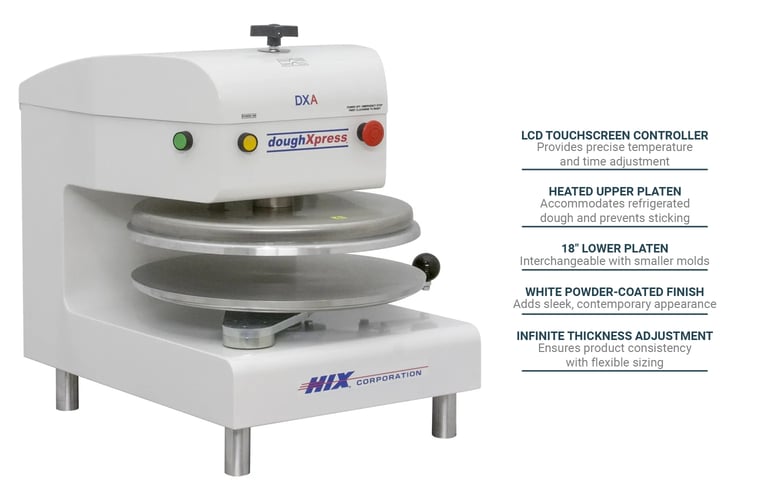 DoughXpress DXAWH120 Features