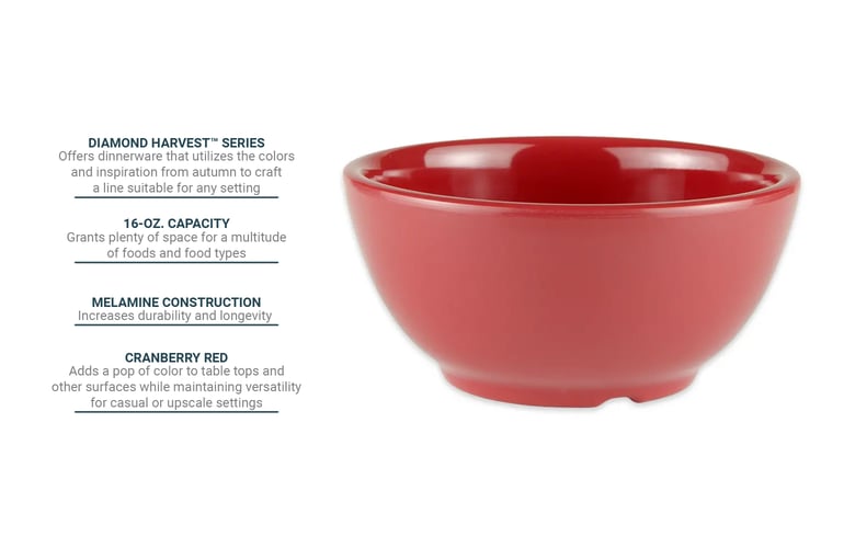 Hubert Mixing Bowl 16 Quart - 18 inchDia x 5 3/10 inchh, Pink