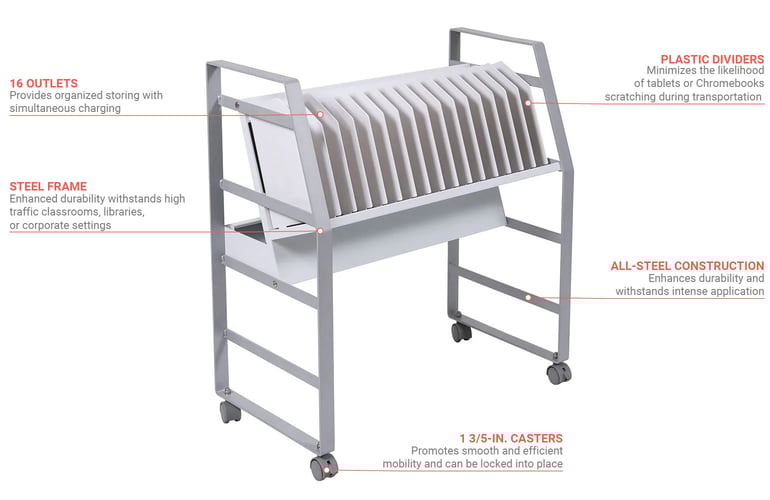 Luxor Furniture LOTM16 Features
