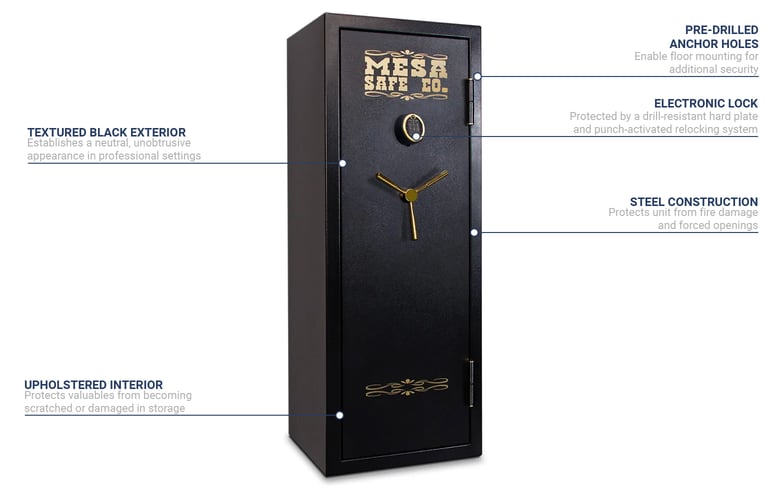Mesa Safe Company MBF5922E Features
