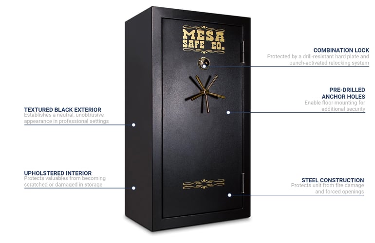 Mesa Safe Company MBF6032CPBLK Features