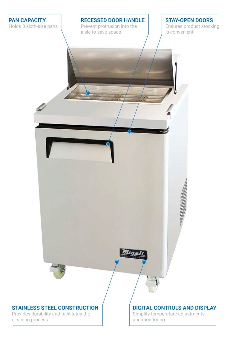 Migali Commercial Natural Gas Deep Fryer