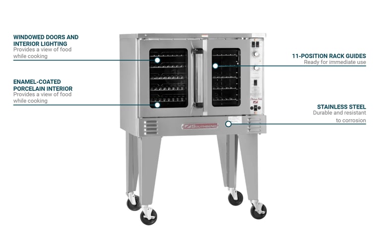 Southbend PCE11SSIV2081 Features