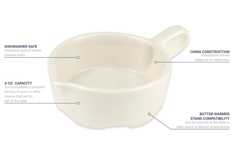 Hall China 1144WH Features