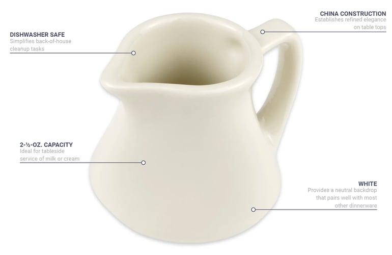 Hall China 193WH Features