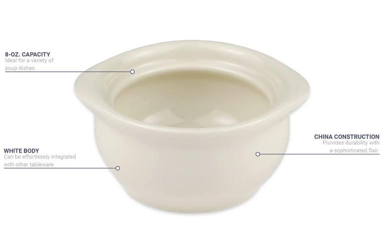 Hall China 477BWH Features