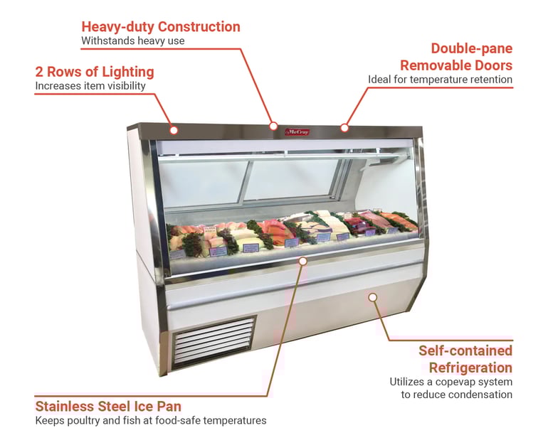 Howard-McCray  SCCFS34N4SLED Features
