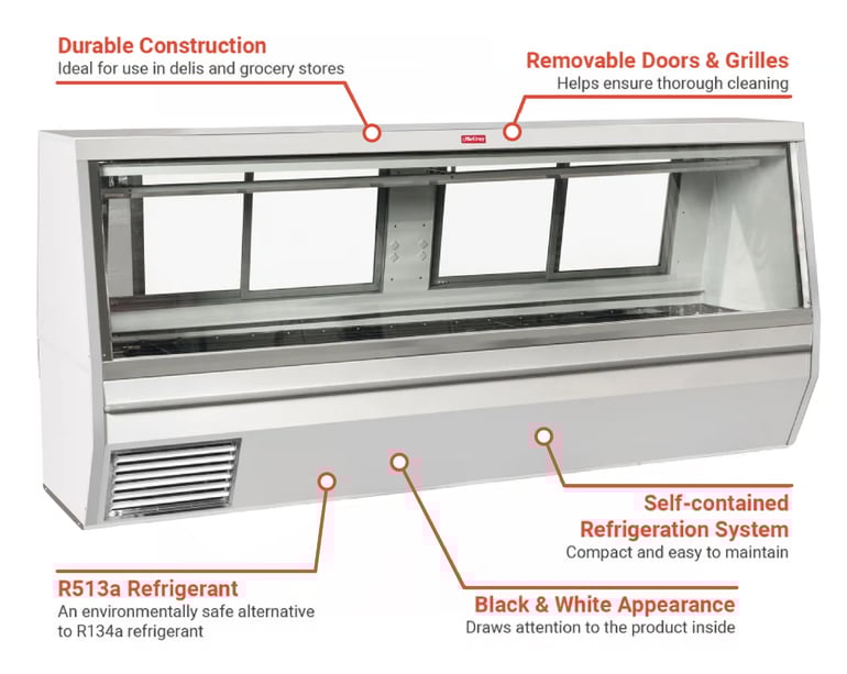 Howard-McCray SCCMS34N8LED Features