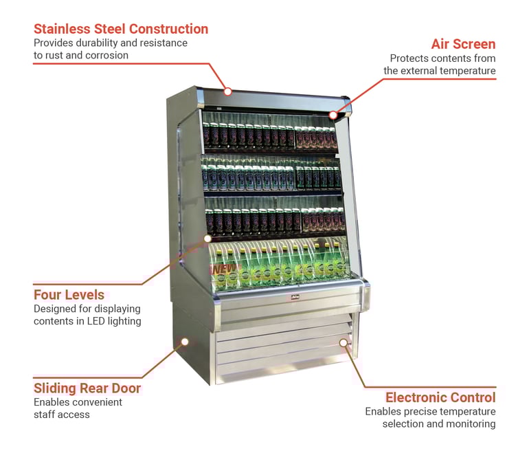 Howard-McCray SCOD30E4SLS Features