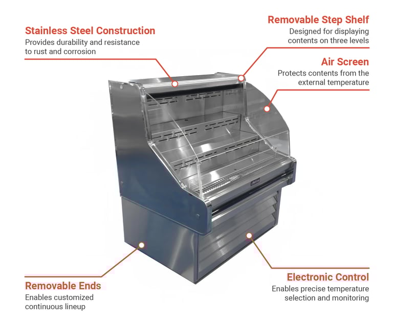 Howard-McCray SCOS30E5CSLED Features