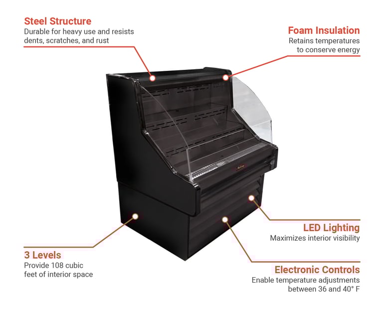 Howard-McCray SCOS30E6CBLED Features