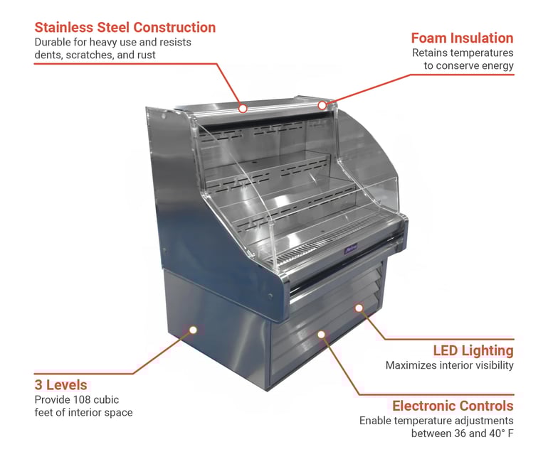 Howard-McCray SCOS30E6CSLED Features