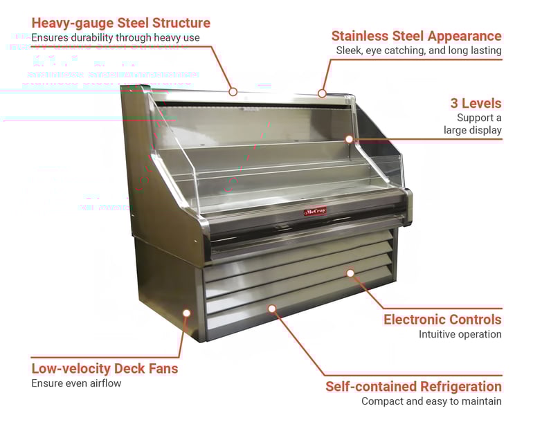Howard-McCray SCOS30E6SLED Features