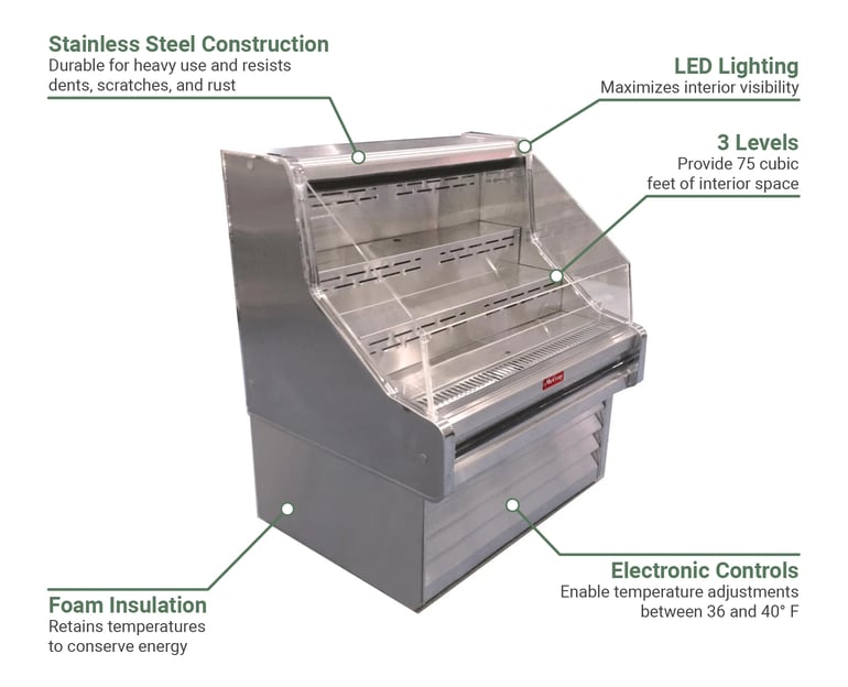 Howard-McCray SCOS35E4SLED Features