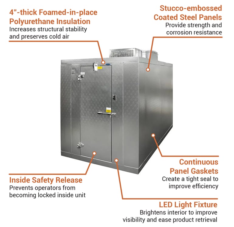 Norlake KLB612CR Features