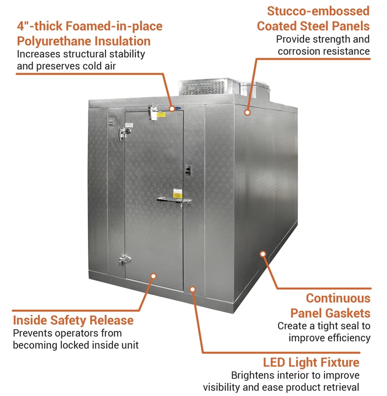 Norlake KLB74614CR Features
