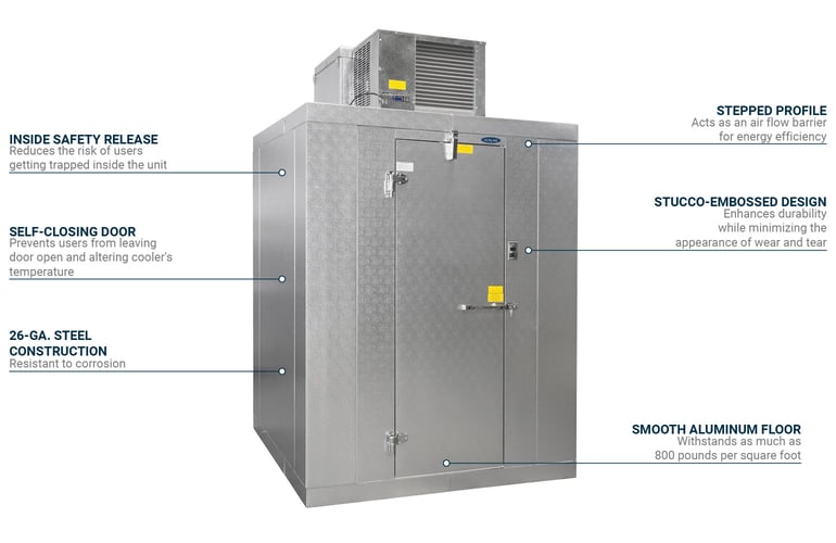 Norlake KLF610CR Features