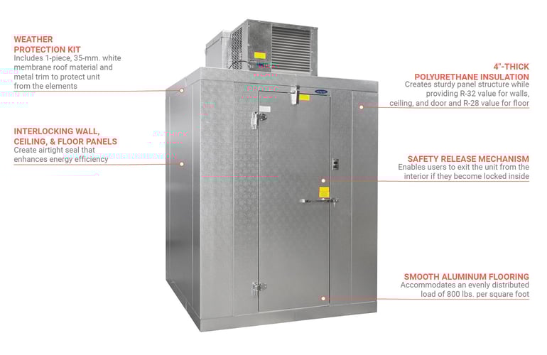 Norlake KODF77612CR Features