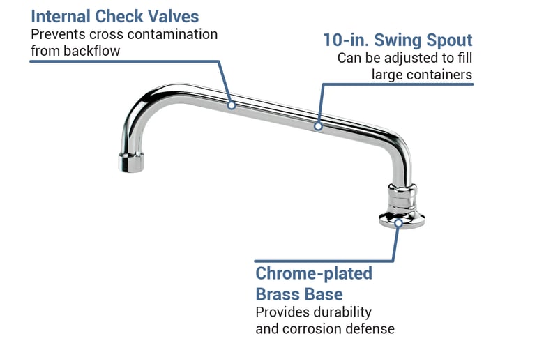 Krowne Metal 21-193L Krowne Complete Royal Series Space Saving Wall Mounting Kit - View #3