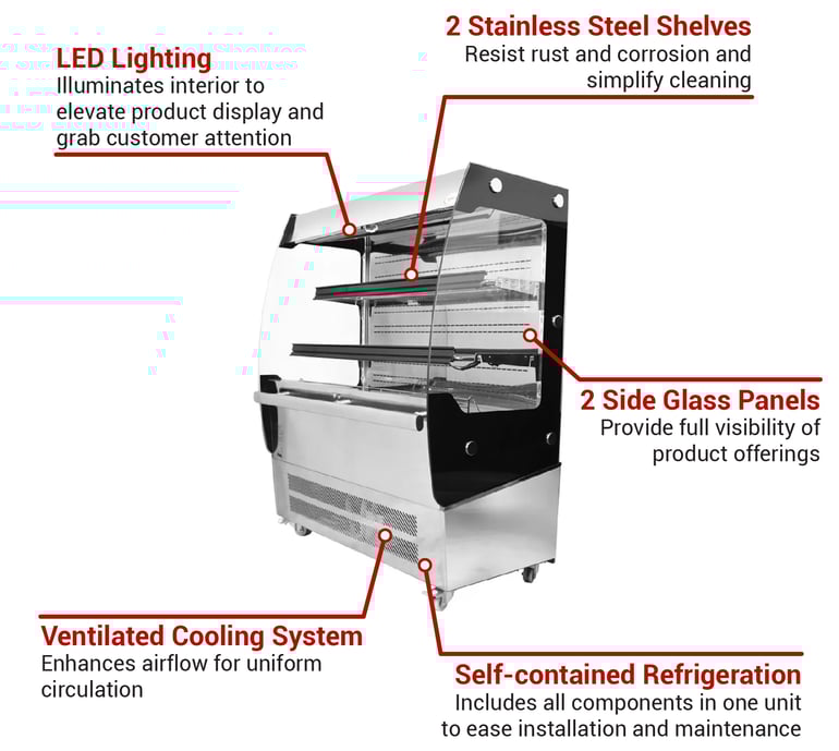 Omcan 31809 Features