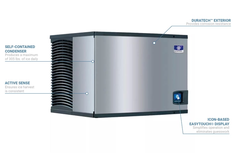 Manitowoc Ice IYT0300W Features