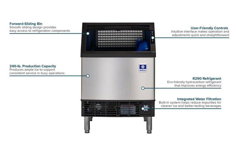 Manitowoc Ice UDP0240W161B Features