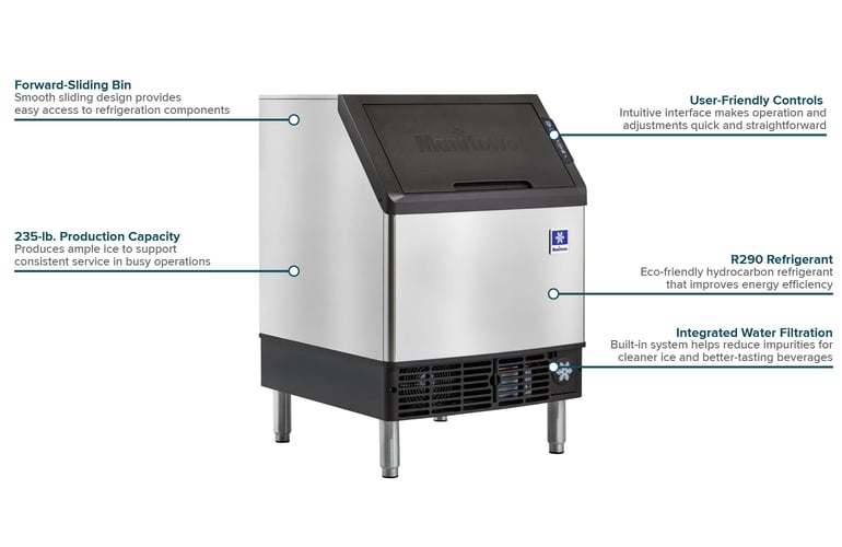 Manitowoc Ice UYP0240W161B Features